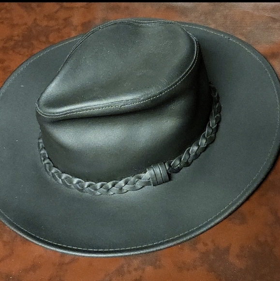 Leather Safari Fedora Hat | Poshmark
